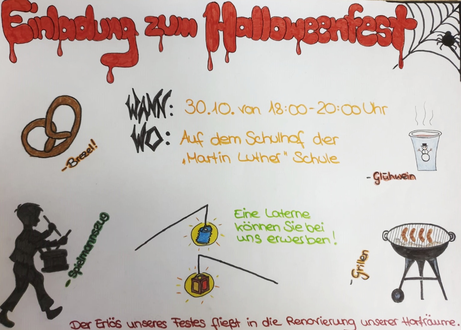 Read more about the article Einladung zum Halloweenfest am 30. Oktober 2019