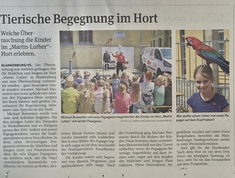 Read more about the article Kindertag